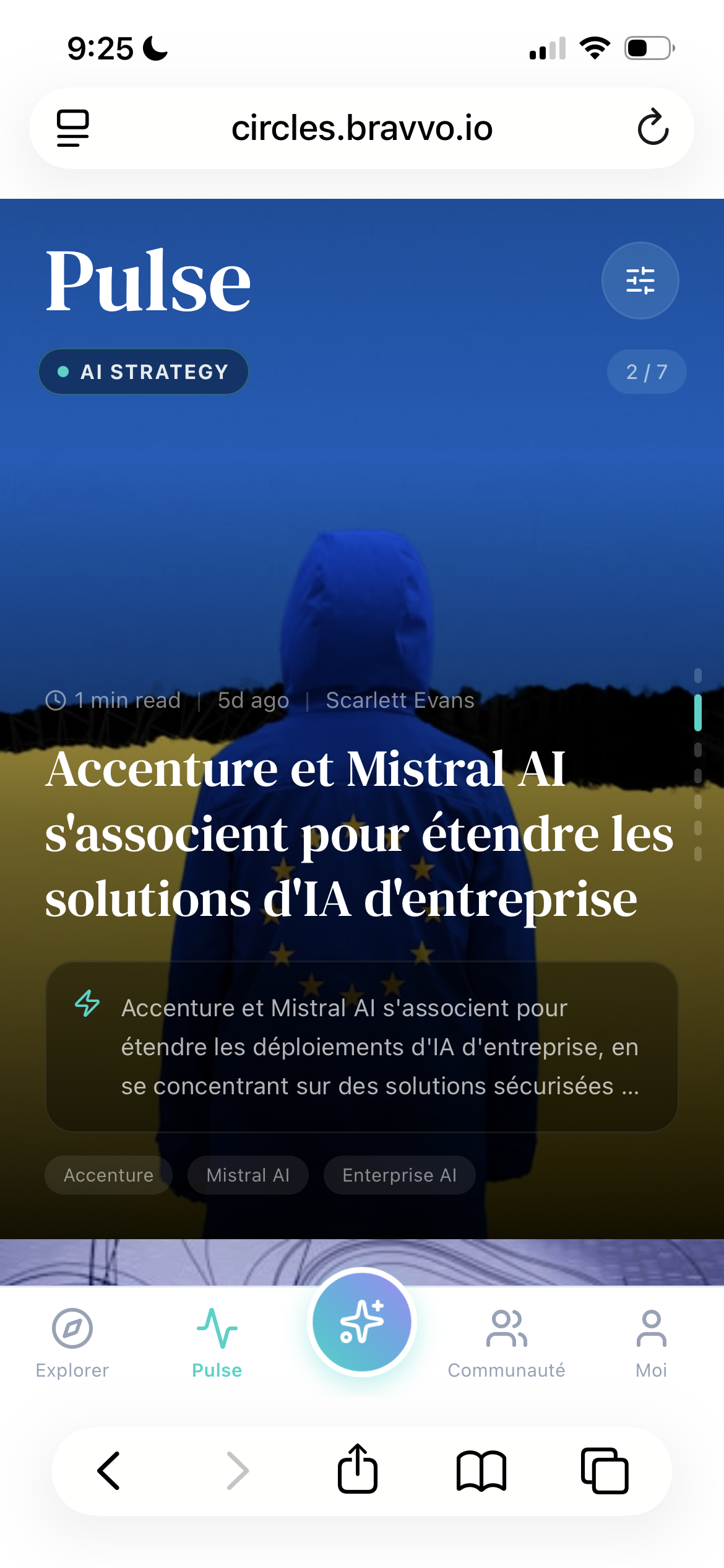 Fil d'actualités Pulse